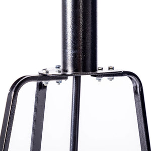 Origins Solara Outdoor Patio Heater 47000 Btu Radiant Warmth with Industrial Steel Dome OH-STBK