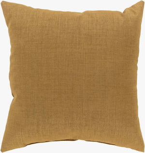 Surya Storm 18"X18" Modern Accent Pillow - Stylish, Outdoor-safe, Machine Washable For Home & Patio Decor Light Brown Polyester,Polyester,Polyester,Polyfill Som005-2222