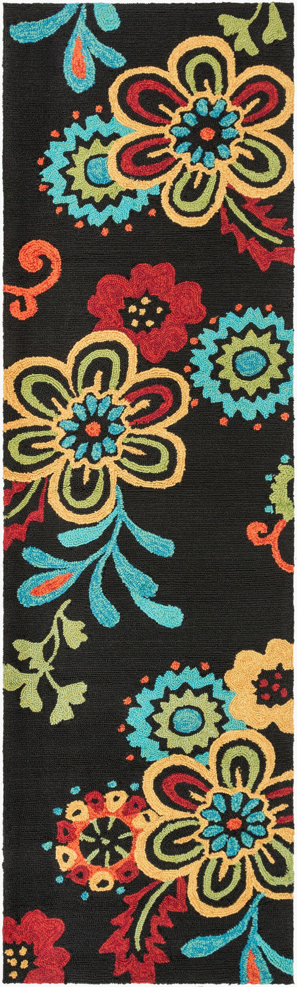 Surya Storm 10' X 14' Handmade Rug - Rustic Charm, Durable Design, Easy Care For Cozy Home Decor Black Polypropylene Som7707-268