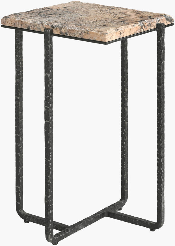 Livabliss Sopana Handcrafted Artisan End Table Compact Square Accent for Living Room or Bedroom SOPA001-11313