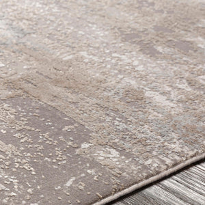 Surya Solar Mid-century Modern Woven Rug 1'11" X 2'11" | Luxurious Soft Feel, Durable, And Stylish Accent Light Brown Viscose,Acrylic Sor2300-23