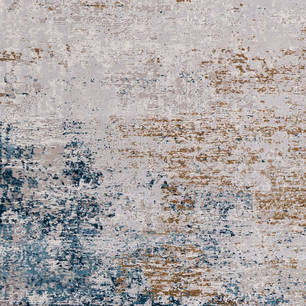 Surya Solar Mid-century Modern Woven Rug 1'11" X 2'11" | Luxurious Soft Feel, Durable, And Stylish Accent Sky Blue Viscose,Acrylic Sor2301-23