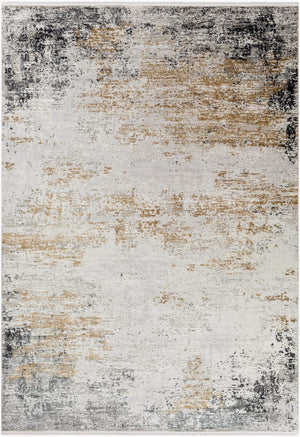 Surya Solar Mid-century Modern Woven Rug 1'11" X 2'11" | Luxurious Soft Feel, Durable, And Stylish Accent Charcoal Viscose,Acrylic Sor2302-23