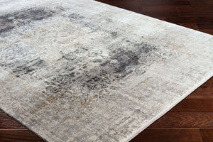 Surya Solar Mid-century Modern Woven Rug 1'11" X 2'11" | Luxurious Soft Feel, Durable, And Stylish Accent Black Viscose,Acrylic Sor2305-23