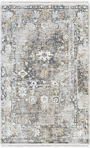 Surya Solar Mid-century Modern Woven Rug 1'11" X 2'11" | Luxurious Soft Feel, Durable, And Stylish Accent Black Viscose,Acrylic Sor2308-23