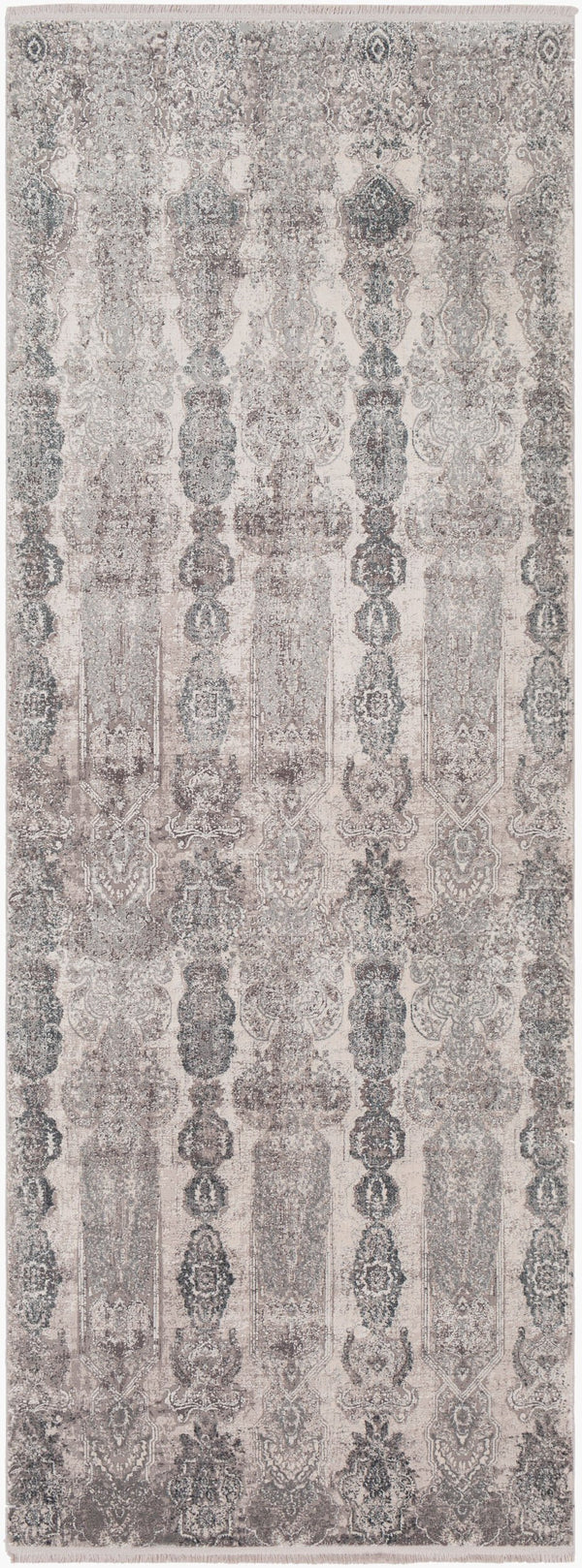 Surya Solar Mid-century Modern Woven Rug 1'11" X 2'11" | Luxurious Soft Feel, Durable, And Stylish Accent Gray Viscose,Acrylic Sor2311-38