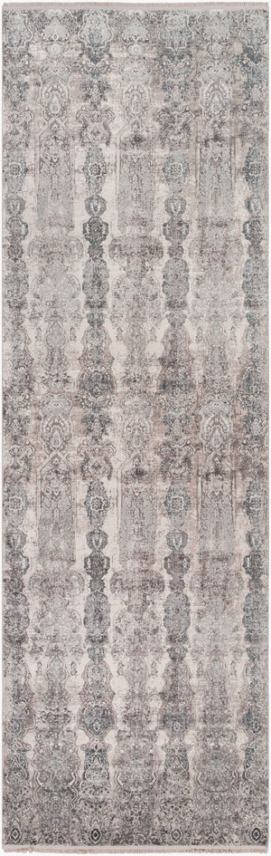 Surya Solar Mid-century Modern Woven Rug 1'11" X 2'11" | Luxurious Soft Feel, Durable, And Stylish Accent Gray Viscose,Acrylic Sor2311-3910