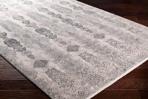 Surya Solar Mid-century Modern Woven Rug 1'11" X 2'11" | Luxurious Soft Feel, Durable, And Stylish Accent Gray Viscose,Acrylic Sor2311-38