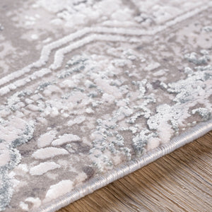 Surya Solar Mid-century Modern Woven Rug 1'11" X 2'11" | Luxurious Soft Feel, Durable, And Stylish Accent Gray Viscose,Acrylic Sor2311-6796