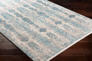 Surya Solar Mid-century Modern Woven Rug 1'11" X 2'11" | Luxurious Soft Feel, Durable, And Stylish Accent Gray Viscose,Acrylic Sor2312-23