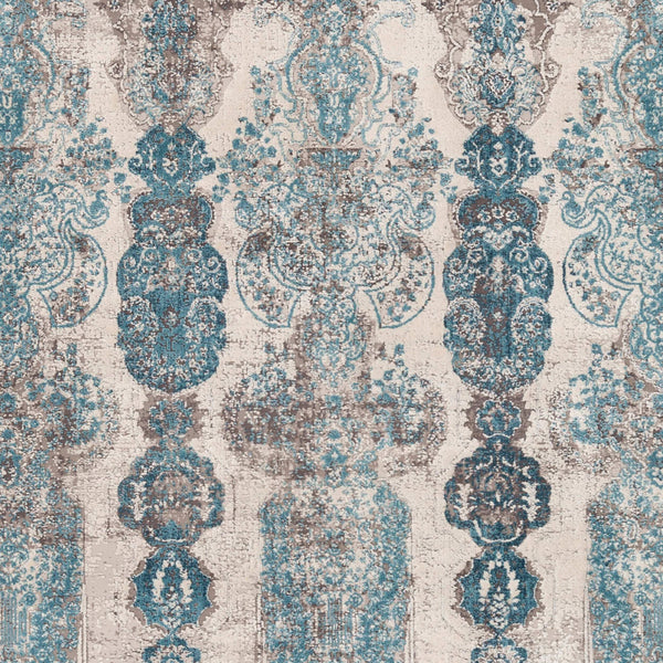 Surya Solar Mid-century Modern Woven Rug 1'11" X 2'11" | Luxurious Soft Feel, Durable, And Stylish Accent Gray Viscose,Acrylic Sor2312-23