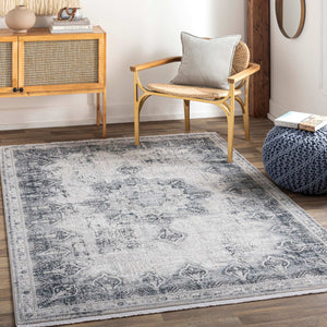Surya Solar Mid-century Modern Woven Rug 1'11" X 2'11" | Luxurious Soft Feel, Durable, And Stylish Accent Gray Viscose,Acrylic Sor2315-576