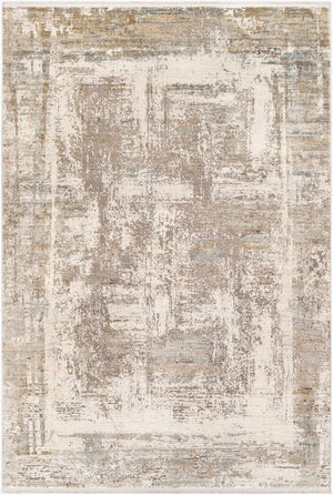 Surya Solar Mid-century Modern Woven Rug 1'11" X 2'11" | Luxurious Soft Feel, Durable, And Stylish Accent Cream Viscose,Acrylic Sor2317-1014