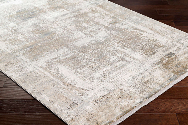 Surya Solar Mid-century Modern Woven Rug 1'11" X 2'11" | Luxurious Soft Feel, Durable, And Stylish Accent Cream Viscose,Acrylic Sor2317-1014