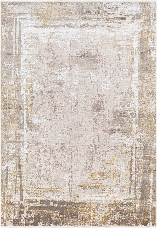 Surya Solar Mid-century Modern Woven Rug 1'11" X 2'11" | Luxurious Soft Feel, Durable, And Stylish Accent Ivory Viscose,Acrylic Sor2318-76112