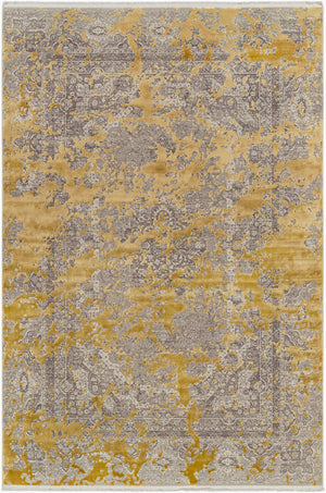 Surya Solar Mid-century Modern Woven Rug 1'11" X 2'11" | Luxurious Soft Feel, Durable, And Stylish Accent Gray Viscose,Acrylic Sor2320-1215