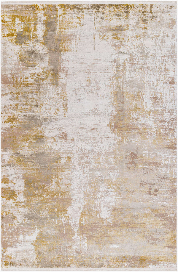 Surya Solar Mid-century Modern Woven Rug 1'11" X 2'11" | Luxurious Soft Feel, Durable, And Stylish Accent Ivory Viscose,Acrylic Sor2322-38