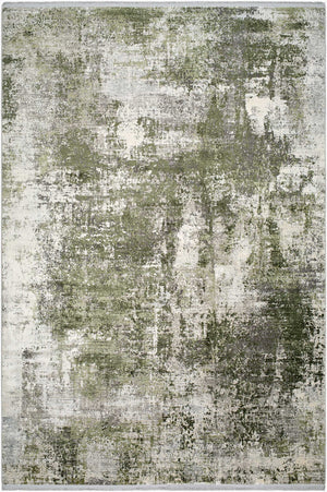 Surya Solar Mid-century Modern Woven Rug 1'11" X 2'11" | Luxurious Soft Feel, Durable, And Stylish Accent Light Gray Viscose,Acrylic Sor2327-38