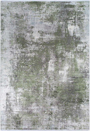 Surya Solar Mid-century Modern Woven Rug 1'11" X 2'11" | Luxurious Soft Feel, Durable, And Stylish Accent Light Gray Viscose,Acrylic Sor2327-76112