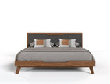 VIG Furniture Queen Nova Domus Soria Modern Grey & Walnut Bedroom Set VGMASORIA-SET-Q