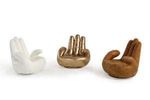 VIG Furniture Lamod Italia Sosia Modern White Leather Hand Accent Chair VGNTSOSIA-WHT