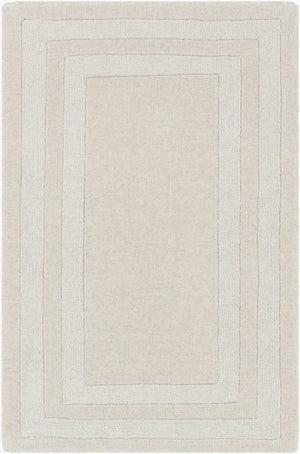 Livabliss Sorrento Hand Tufted Wool Nylon Area Rug with High Low Pile Texture for Living Rooms Beige, Taupe 2' x 3' SOT2300-23