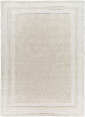 Livabliss Sorrento Hand Tufted Wool Nylon Area Rug with High Low Pile Texture for Living Rooms Beige, Taupe 8' x 11' SOT2300-811