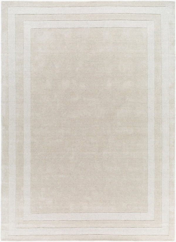 Livabliss Sorrento Hand Tufted Wool Nylon Area Rug with High Low Pile Texture for Living Rooms Beige, Taupe 8' x 11' SOT2300-811
