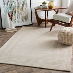Livabliss Sorrento Hand Tufted Wool Nylon Area Rug with High Low Pile Texture for Living Rooms Beige, Taupe 8' x 11' SOT2300-811