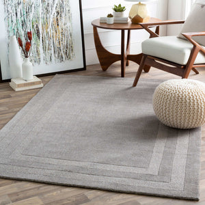 Surya Sorrento 2'6" X 8' Handmade Area Rug - Soft Wool & Nylon Blend, Modern Style, Perfect For Any Space! Taupe Wool,Nylon Sot2303-23