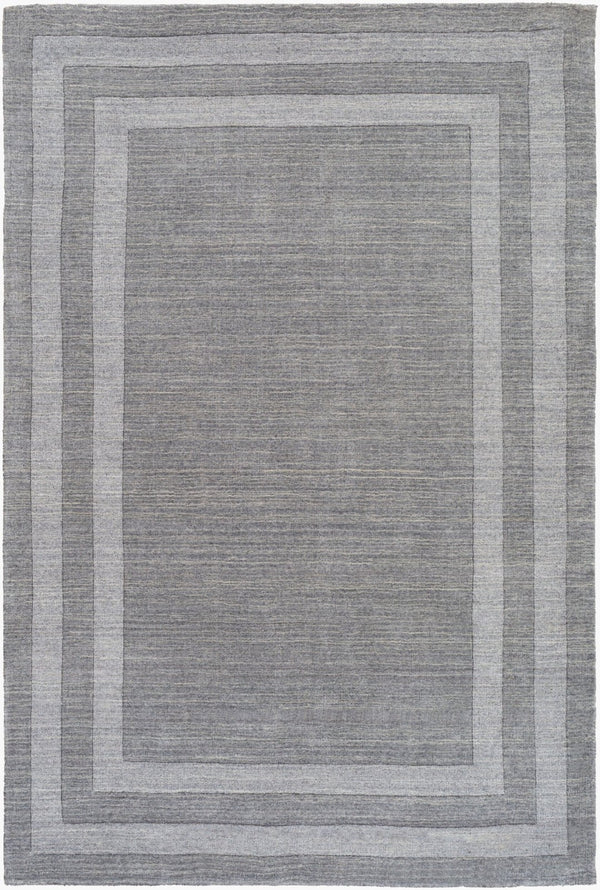 Livabliss Sorrento Hand Tufted Wool Blend Area Rug with High Low Pile for Modern Living Rooms Gray 2' x 3' SOT2304-23