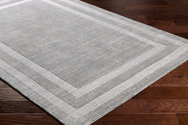 Livabliss Sorrento Hand Tufted Wool Blend Area Rug with High Low Pile for Modern Living Rooms Gray 2'6" x 8' SOT2304-268