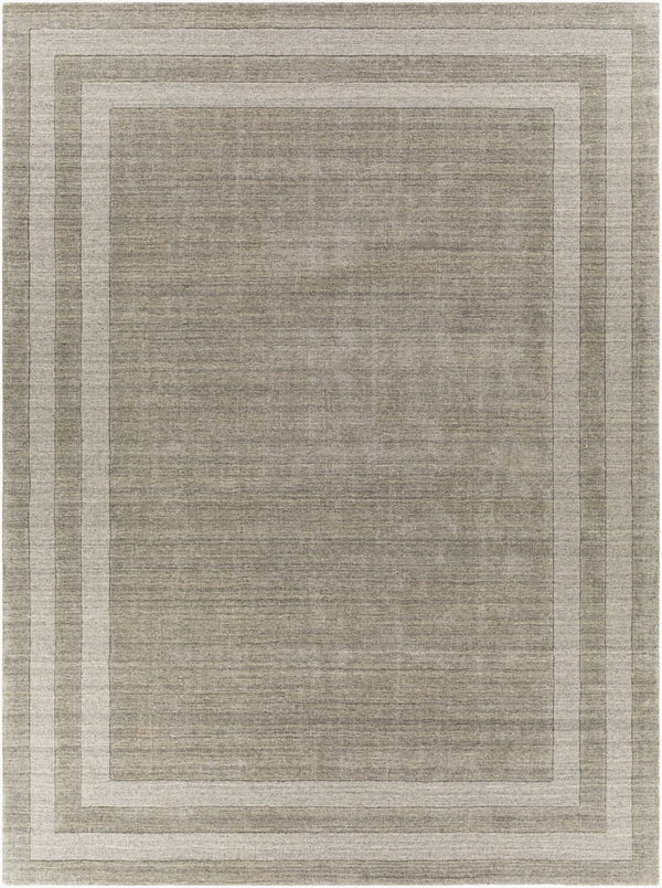 Livabliss Sorrento Hand Tufted Wool Blend Area Rug with High Low Pile for Modern Living Rooms Gray 8' x 11' SOT2304-811