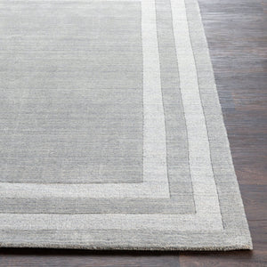 Livabliss Sorrento Hand Tufted Wool Blend Area Rug with High Low Pile for Modern Living Rooms Gray 2'6" x 8' SOT2304-268
