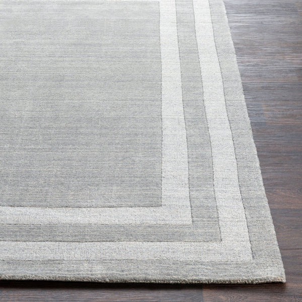 Livabliss Sorrento Hand Tufted Wool Blend Area Rug with High Low Pile for Modern Living Rooms Gray 2'6" x 8' SOT2304-268