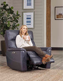 Parker House Parker Living Reed - Indigo Power Recliner Indigo Top Grain Leather with Match (X) MREE#812PHL-IND