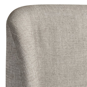 Bernhardt Bernhardt Geneve Shelter Upholstered Bed with Winged Headboard and Tailored Footboard King K2293
