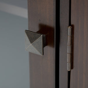 English Elm Cosmopolitan 72" Wide Tv Media Stand - Elegant Mahogany Brown With Ample Storage & Cable Management B136P159523