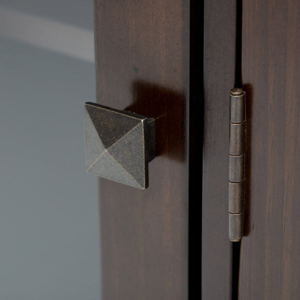 English Elm Cosmopolitan 72" Wide Tv Media Stand - Elegant Mahogany Brown With Ample Storage & Cable Management B136P159523