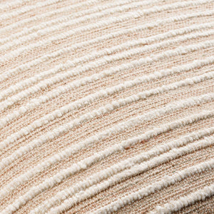 Surya Seraphina 18" Accent Pillow - Luxurious Cotton, Timeless Style & Easy-care For Home Decor Elegance Tan Cotton,Cotton Sph001-1818d