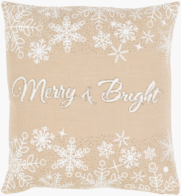 Surya Sparkle Handcrafted Woven Cotton Accent Pillow for Bohemian and Eclectic Interiors SPK001-2020P