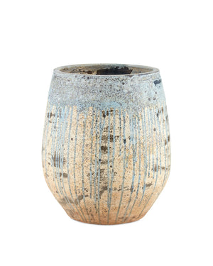 Sicilia Antique Blue Drip Planter