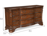 A.R.T. Furniture Old World Drawer Dresser 143131-2606 Brown 143131-2606