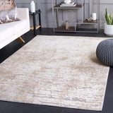 Safavieh Spirit 126 Power Loomed Contemporary Rug Taupe / Ivory 2' x 22'