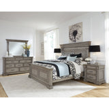 Madison Ridge King / California King Panel Headboard in Heritage Taupe Brown P091180/184/172 Pulaski Furniture