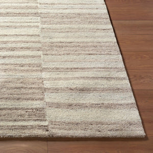 Livabliss Sao Paulo Hand Tufted Pure Wool Accent Rug for Entryway Bedside or Bathroom Floors Taupe, Sandston 2' x 3' SPU2301-23