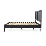 Christopher Knight Home® - Noble House - - Queen Bed - Acacia Wood And Rattan