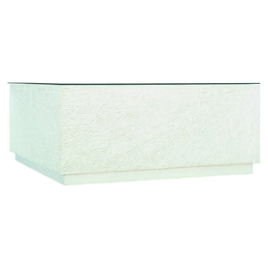 Bernhardt Bernhardt Tenerife Square Coco Twig Outdoor Cocktail Table With Tempered Glass — Weather-Resistant Style K1400