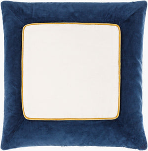 Livabliss Squared Cotton Woven Accent Pillow Handcrafted Square Cushion for Sofa or Chair SQA001-1818