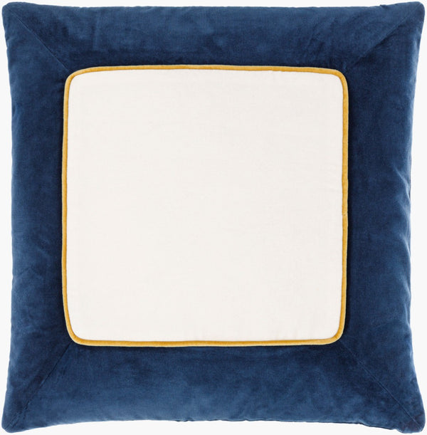 Livabliss Squared Cotton Woven Accent Pillow Handcrafted Square Cushion for Sofa or Chair SQA001-1818